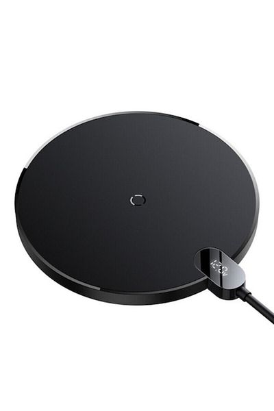 Dali Wireless charger, universal compatibility, 15W, digital display, 1.5m cable length, 112x100x7mm, Bla