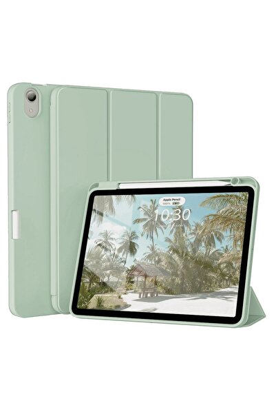 WOW Husa compatibila cu iPad Air 4 2020/Air 5 2022, J34, TPU, Matcha Intense Green
