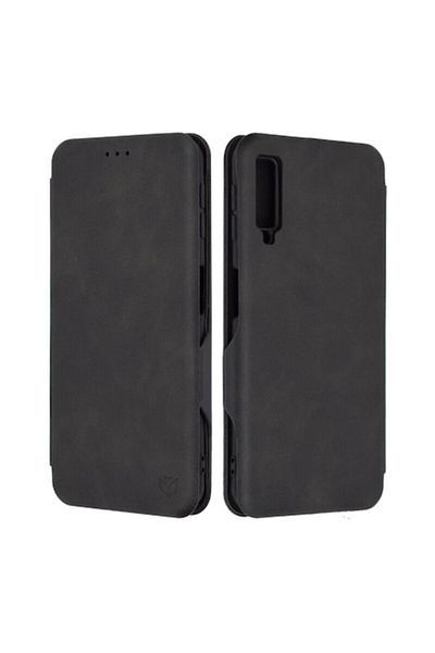 Dali Protective Case Safe Wallet Plus for Samsung Galaxy A7 2018, -Leather, Black