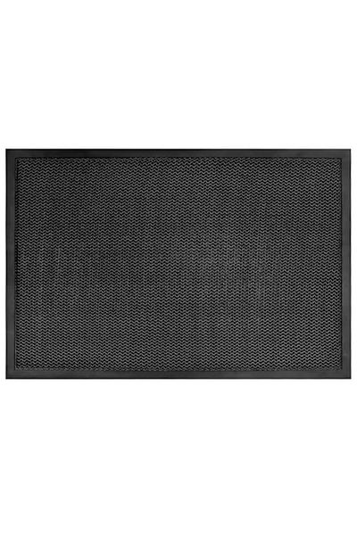 Dali Rectangular non-slip entrance mat, 60x40cm, PVC and mesh, Black