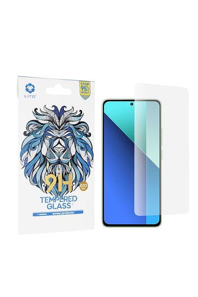 Dali Protective Screen Lito Classic Glass for Xiaomi Redmi Note 13 4G, 2.5D Tempered Glass, Transparent