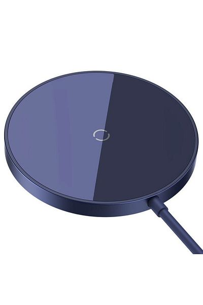 Dali Wireless Charger, 15W, Mini 3, 60.5mm Diameter, Dark Purple