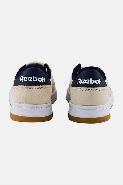 Reebok Men Court Peak Lace Up Tennis Shoes, Beige