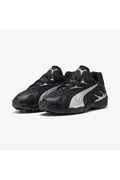 Puma Inhale Smile Unisex Black Sports Shoes