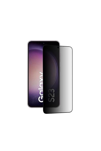 Dali Privacy Screen Protector for Samsung Galaxy S23 Plus, 2.5D, Tempered Glass, Black