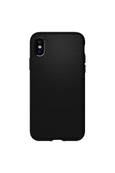 Dali Protective Case Compatible with Apple iPhone X/iPhone XS, Liquid Air, Anti-Slip, Silicone, Black
