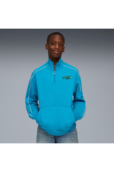 Puma T7 Super Kids Blue Sweatshirt