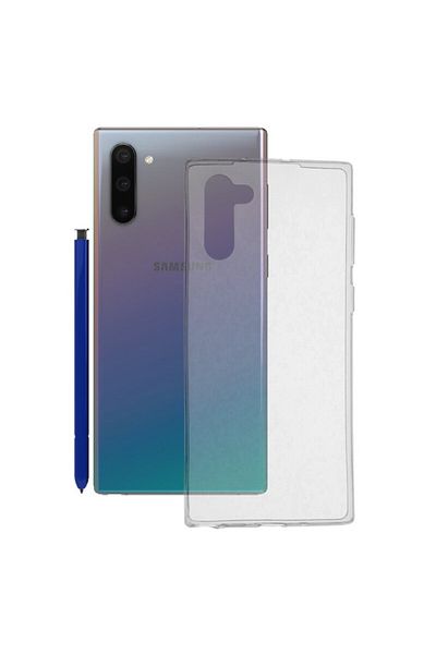 Dali Protective Case Compatible with Samsung Galaxy Note 10 4G/5G, Clear Silicone, Transparent
