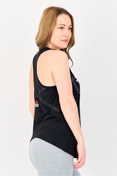 Reebok Women Sportswear Fit Sleeveless Training Top, Black
