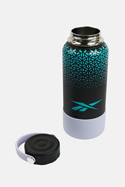 Reebok Stainless Steel Brand Logo Handle Bottle 950 ml, Multicolor