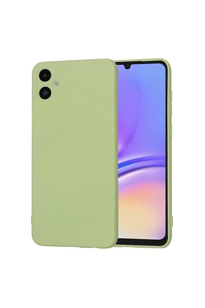 Dali Protective Case Compatible with Samsung Galaxy A05, SoftFlex, Silicone, Matcha Green