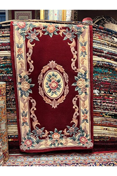 RD RAMAZAN DAĞ EL HALI SANATI El Dokuma Kabartmalı Çin Halısı Birinci Sınıf K...