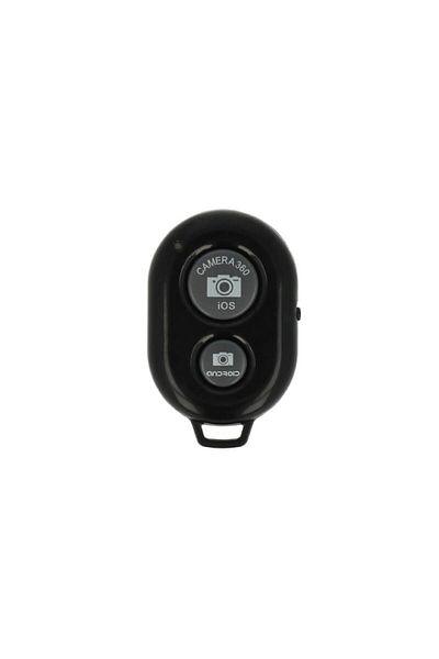Dali Bluetooth Remote for Selfie Stick, Universal Compatibility, CR2032 Battery, Black