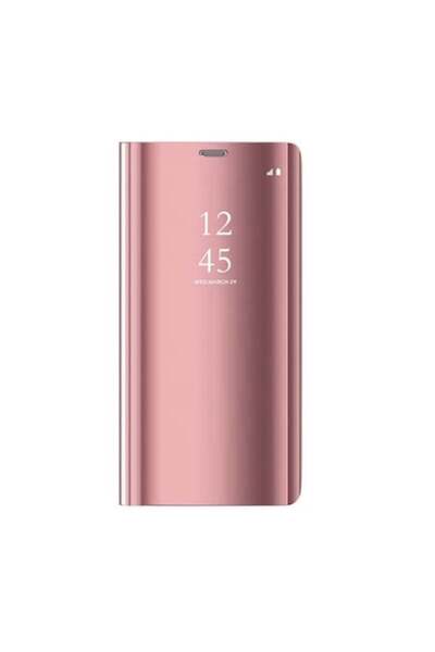 Dali Husă de protecție Flip Cover pentru Samsung Galaxy A16 4G/5G, Clear View, Auriu roz