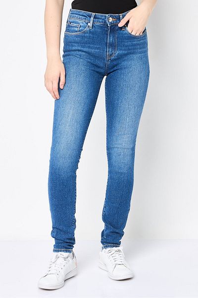 Tommy Hilfiger Women Skinny Fit Washed Stretchable Denim Jeans, Blue