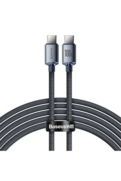 Baseus Cablu de date și încărcare Crystal Shine USB Type-C la USB Type-C, 2.4...
