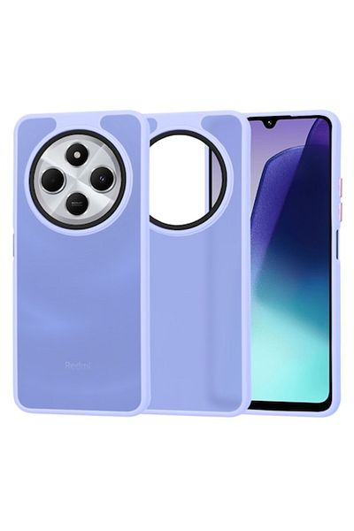Dali Protective Case Compatible with Xiaomi Redmi 14C/Poco C65, HaloFrost, TPU, Light Purple