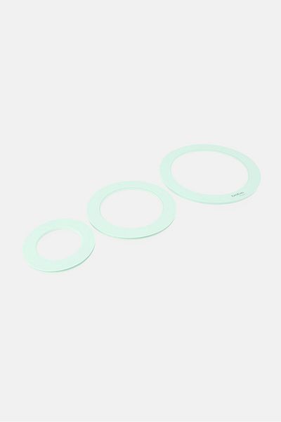 BEBEHOME 3 Pieces Magnetic Trivet Set, Sage Green