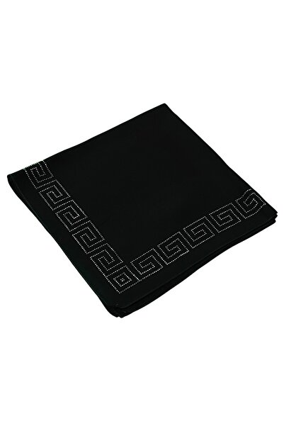 mim eşarp Βραδινό φόρεμα Medina Silk με Πέτρινο Φουλάρι – 110x110 cm