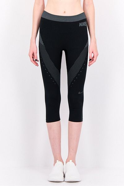 Nike Women Sportswear Fit Brand Logo Outdoor Crop Tights, Black