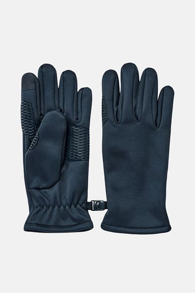 Tchibo Kids Boy Softshell Gloves, Navy