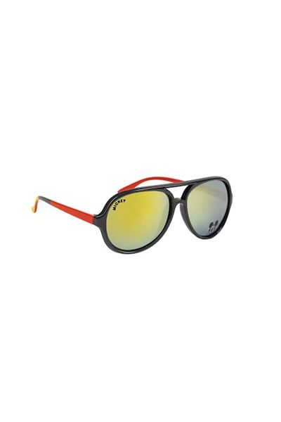 OEM Children's sunglasses, UV protection, Mickey Mouse design, rectangular, Red/Black