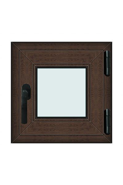 Klass Garnituri pentru uși de fereastră Wenge (TUTUN) și camere de înclinare 50x50cm 1 dreapta 7cm 6 2