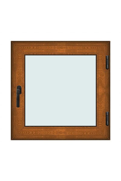 Klass 90x90cm 1 Right 7cm 6 2 Window Sash Brown Golden Oak And Tilt Chambers Seals