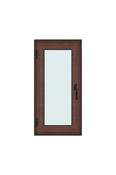 Klass 60x120cm 1 stânga 7cm 6 2 Ramă fereastră nuc maro și garnituri camere basculante