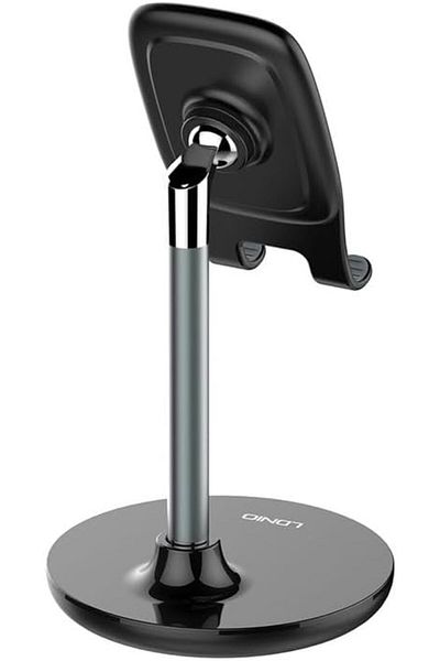 Generic LDNlO MG05 Foldable Anti-Skid Phone Stand – ABS + Aluminum, Black