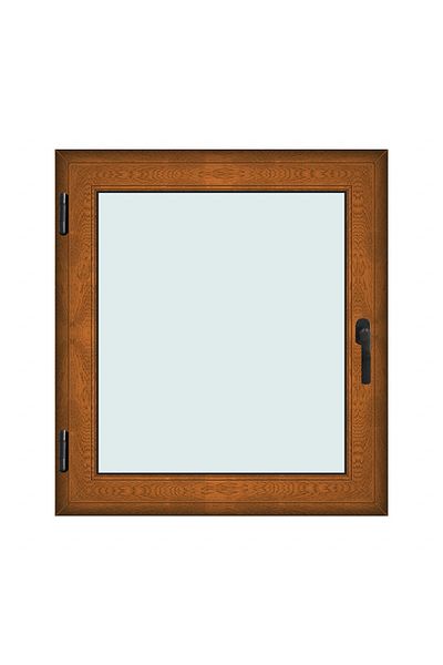 Klass 100x110cm 1 Left 7cm 6 2 Window Sash Brown Golden Oak And Tilt Chambers Gaskets