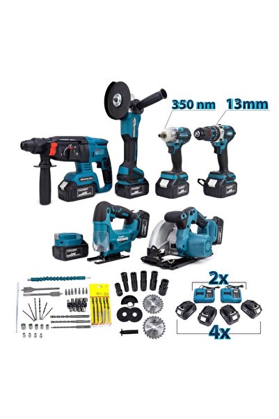 MAXPLUS 7 Li Set matkap takımı ful set