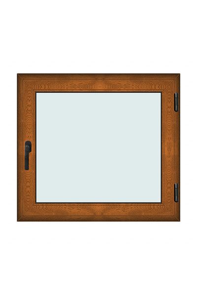 Klass 110x100cm 1 Right 7cm 6 2 Window Sash Brown Golden Oak And Tilt Chambers Seals