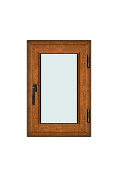 Klass 60x90cm 1 Right 7cm 6 2 Window Sash Brown Golden Oak And Tilt Chambers Seals