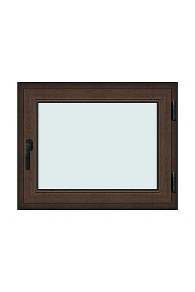 Klass 100x80cm 1 dreapta 7cm 6 2 Garnituri pentru cercevea de fereastră wenge (tutun) și camere de înclinare