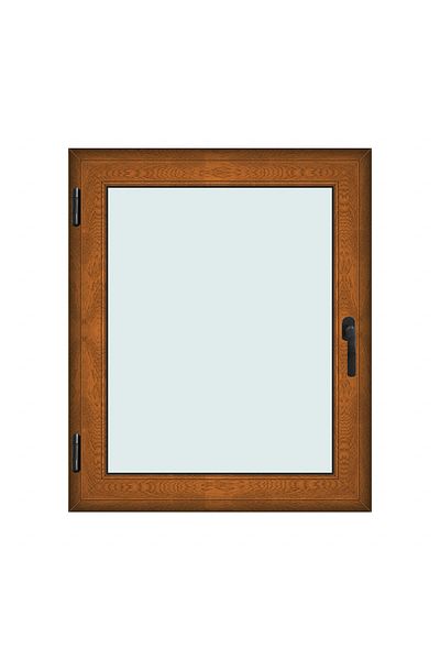 Klass 100x120cm 1 Left 7cm 6 2 Window Sash Brown Golden Oak And Tilt Chambers Gaskets
