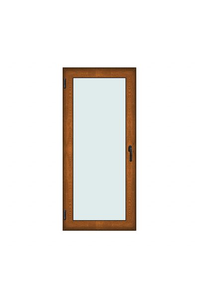 Klass 90x200cm 1 Left 7cm 6 2 Window Sash Brown Golden Oak And Tilt Chambers Seals