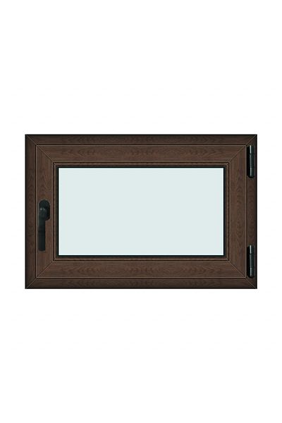 Klass 90x60cm 1 Right 7cm 6 2 Window Sash Wenge (TOBACCO) And Tilt Chambers Gaskets