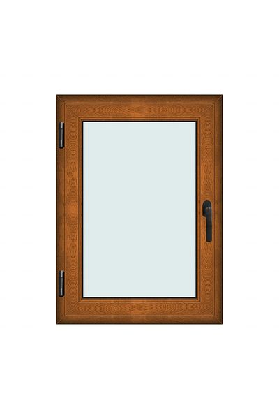 Klass 80x110cm 1 Left 7cm 6 2 Window Sash Brown Golden Oak And Tilt Chambers Gaskets