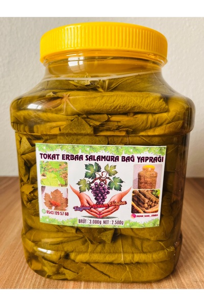 erbaa mis yaprak TOKAT ERBAA yeni sezon Salamura yaprağı mayıs uc yaprakları 3 kilo