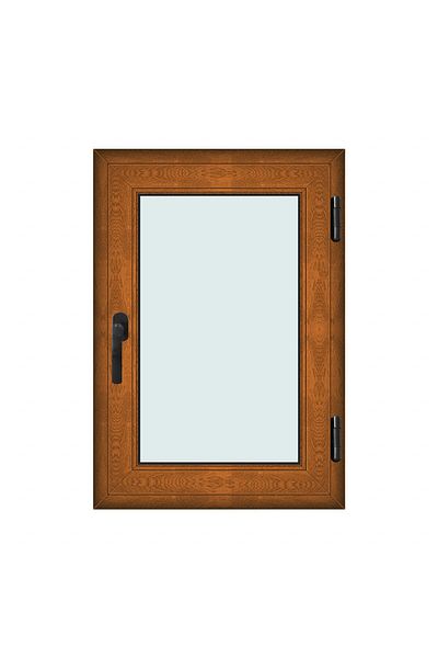 Klass 70x100cm 1 Right 7cm 6 2 Window Sash Brown Golden Oak And Tilt Chambers Seals