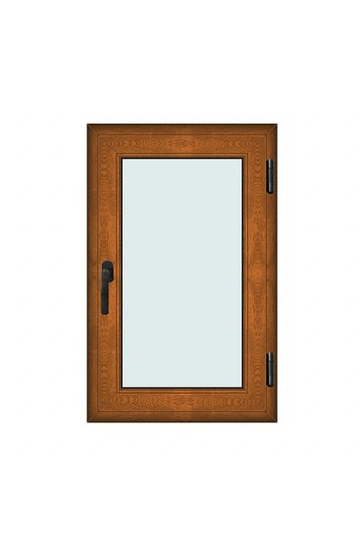 Klass 70x110cm 1 Right 7cm 6 2 Window Sash Brown Golden Oak And Tilt Chambers Seals