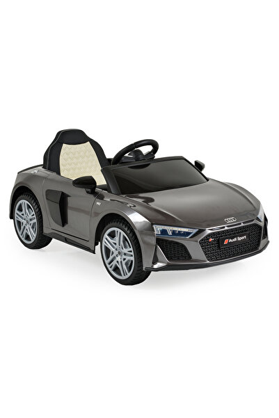 Audi Mașinuță Electrică Copii 3–8 Ani R8 Spyder Silver – 2 Motoare, Telecoman...