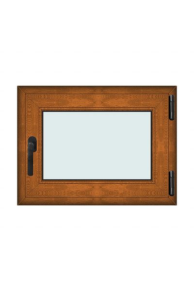 Klass 80x60cm 1 Right 7cm 6 2 Window Sash Brown Golden Oak And Tilt Chambers Seals