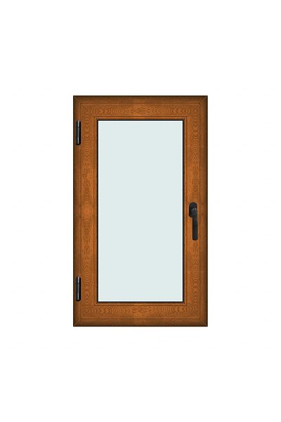 Klass 70x120cm 1 Left 7cm 6 2 Window Sash Brown Golden Oak And Tilt Chambers Seals