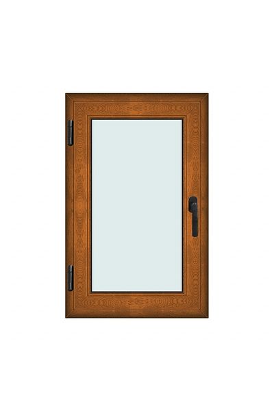 Klass 70x110cm 1 Left 7cm 6 2 Window Sash Brown Golden Oak And Tilt Chambers Seals
