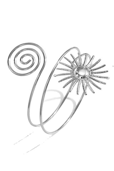 New Obsessions Güneş ve Helezon Detaylı Pazu Bandı Üst Kol Bilekliği