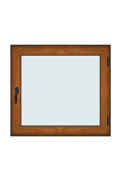 Klass 120x110cm 1 Right 7cm 6 2 Window Sash Brown Golden Oak And Tilt Chambers Seals