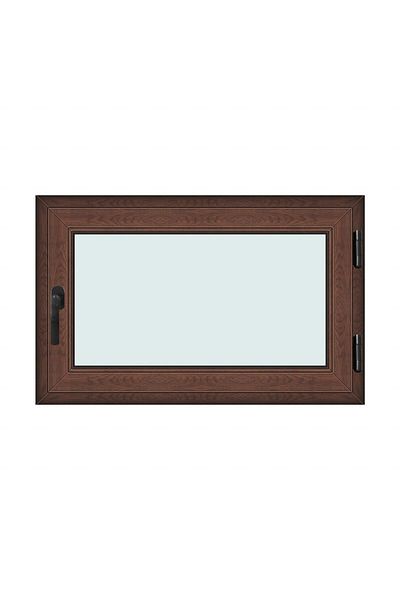 Klass 110x70cm 1 Garnitură de fereastră dreapta 7cm 6 2 Garnituri de etanșare pentru camere de înclinare, nuc maro