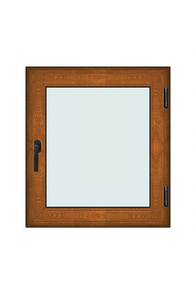 Klass 90x100cm 1 Right 7cm 6 2 Window Sash Brown Golden Oak And Tilt Chambers Seals